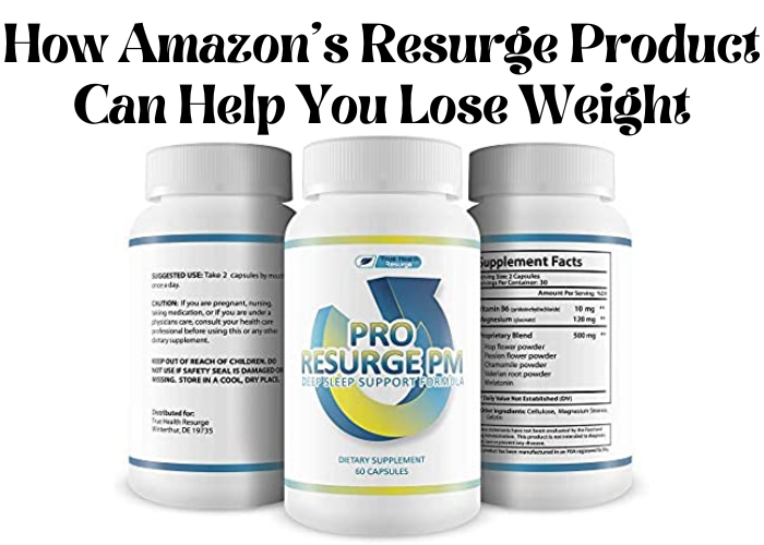How Amazon’s Resurge Product Can Help You Lose Weight